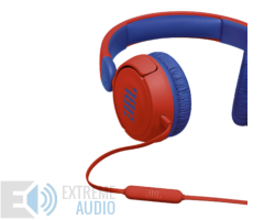 Kép 2/6 - JBL JR310 vezetékes gyerek fejhallgató, piros