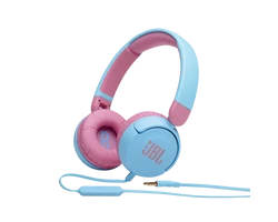 JBL JR310 vezetékes gyerek fejhallgató, kék