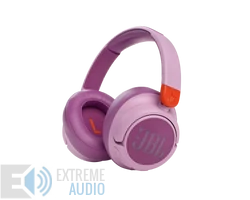 JBL JR460NC bluetooth-os, zajszűrős fejhallgató, pink