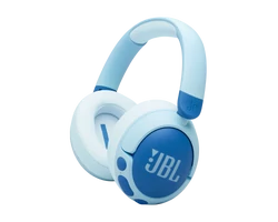 JBL Junior 470NC bluetooth-os, zajszűrős fejhallgató, kék