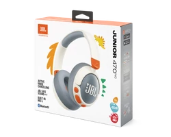 JBL Junior 470NC bluetooth-os, zajszűrős fejhallgató, fehér