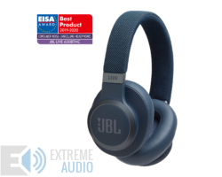 Kép 1/13 - JBL Live 650BTNC zajszűrős Bluetooth fejhallgató, kék (Bemutató darab)