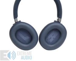 Kép 11/13 - JBL Live 650BTNC zajszűrős Bluetooth fejhallgató, kék (Bemutató darab)
