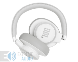 Kép 8/13 - JBL Live 650BTNC zajszűrős Bluetooth fejhallgató, fehér (Bemutató darab)