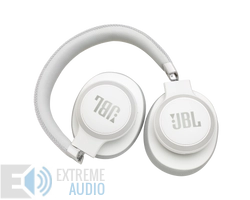 Kép 7/13 - JBL Live 650BTNC zajszűrős Bluetooth fejhallgató, fehér (Bemutató darab)