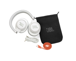 JBL Live 650BTNC zajszűrős Bluetooth fejhallgató, fehér JBL Live 650BTNC zajszűrős Bluetooth fejhallgató, fehér