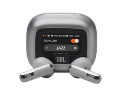 JBL Live Flex 3 fülhallgató, ezüst