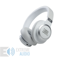 Kép 1/9 - JBL Live 660NC Bluetooth fejhallgató, fehér