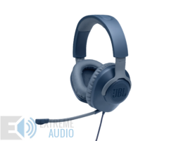 Kép 6/9 - JBL Quantum 100  Gamer fejhallgató, kék (Bemutató darab)