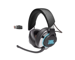 JBL Quantum 810 Gamer, zajszűrős, vezeték nélküli fejhallgató, fekete