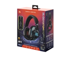 JBL Quantum 910 Gamer, zajszűrős, vezeték nélküli fejhallgató, fekete