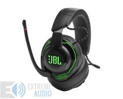 Kép 2/14 - JBL Quantum 910X Gamer, zajszűrős, vezeték nélküli fejhallgató, fekete/zöld
