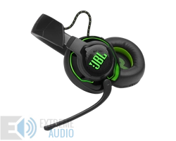 Kép 5/14 - JBL Quantum 910X Gamer, zajszűrős, vezeték nélküli fejhallgató, fekete/zöld