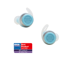 JBL Reflect Flow True Wireless sportfülhallgató, világos kék + JBL szövetmaszk JBL Reflect Flow True Wireless sportfülhallgató, világos kék + JBL szövetmaszk