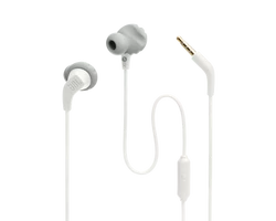 JBL Endurance RUN 2, vezetékes sport fülhallgató, fehér