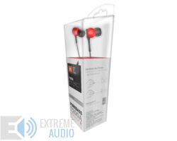 Kép 4/4 - JBL T200A fülhallgató, piros/szürke