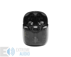 Kép 5/8 - JBL TUNE 225TWS Ghost Edition fülhallgató, átlátszó-fekete (Bemutató darab)