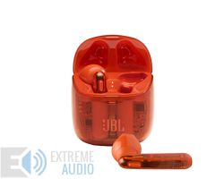 Kép 1/9 - JBL TUNE 225TWS Ghost Edition fülhallgató, átlátszó-narancs