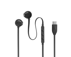 JBL TUNE 305C USB-C vezetékes fülhallgató, fekete