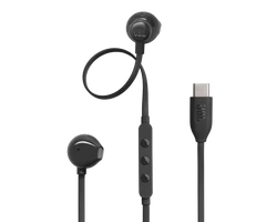 JBL TUNE 305C USB-C vezetékes fülhallgató, fekete