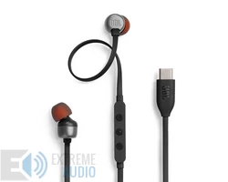 JBL TUNE 310C USB-C vezetékes fülhallgató, fekete