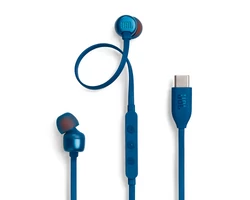 JBL TUNE 310C USB-C vezetékes fülhallgató, kék