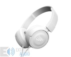 Kép 3/3 - JBL T450 fejhallgató, fehér