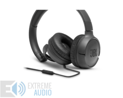 Kép 2/5 - JBL T500 fejhallgató, fekete (Bemutató darab)