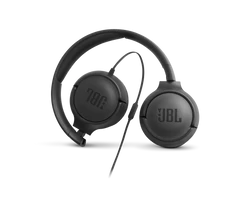 JBL T500 fejhallgató, fekete (Bemutató darab)
