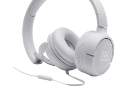 JBL T500 fejhallgató, fehér (Bemutató darab) JBL T500 fejhallgató, fehér (Bemutató darab)