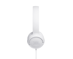 JBL T500 fejhallgató, fehér (Bemutató darab) JBL T500 fejhallgató, fehér (Bemutató darab)