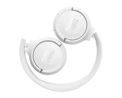 JBL TUNE 520BT Bluetooth-os fejhallgató, fehér (Bemutató darab)