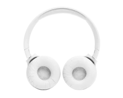 JBL TUNE 520BT Bluetooth-os fejhallgató, fehér (Bemutató darab)