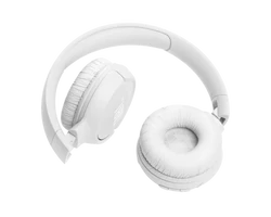 JBL TUNE 520BT Bluetooth-os fejhallgató, fehér (Bemutató darab)