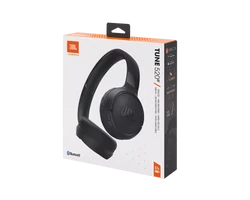 JBL TUNE 520BT Bluetooth-os fejhallgató, fekete (BEMUTATÓ DARAB)