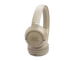 JBL TUNE 530BT Bluetooth-os fejhallgató, bézs