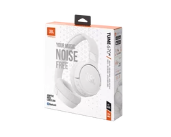 JBL TUNE 670NC Bluetooth-os, zajszűrős fejhallgató, fehér