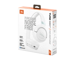 JBL TUNE 680NC Bluetooth-os fejhallgató, fehér