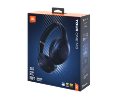 JBL TOUR ONE M3 Bluetooth-os, zajszűrős fejhallgató, kék
