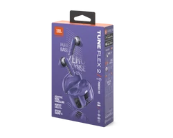 JBL TUNE FLEX 2 Ghost EditionTrue Wireless fülhallgató, lila