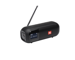 Kép 1/10 - JBL Tuner 2 hordozható Bluetooth hangszóró rádióval, fekete