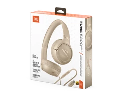JBL TUNE 530C USB-C fejhallgató, bézs