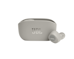 Kép 1/6 - JBL Vibe 100TWS True Wireless fülhallgató, elefántcsont fehér (ivory)