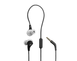 JBL ENDURANCE RUN 3, vezetékes sport fülhallgató, fekete/szürke