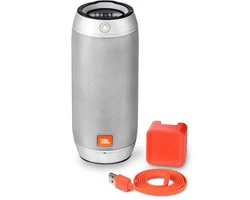 JBL Pulse 2 vízálló, Bluetooth hangszóró, ezüst