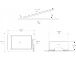 Kanto S4 hangfaltartó, fehér