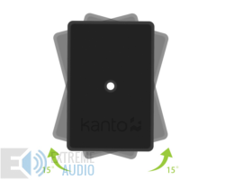 Kép 4/8 - Kanto SP9 asztali hangszóró állvány, fekete