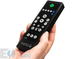 Kanto Audio YU4 Aktív Bluetooth hangfal, bambusz