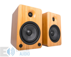 Kép 1/6 - Kanto Audio YU6 Aktív Bluetooth hangfal, bambusz