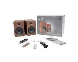 KANTO AUDIO YU6 Aktív Bluetooth hangfal, dió